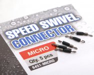 Застежка FLAGMAN Speed Swivel Connector micro 5шт.арт.6451(Китай)