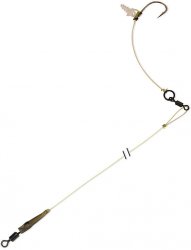 Оснастка CARP SPIRIT Hinged Stiff Rig Barbed S6 арт.ACS340039(Китай)