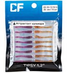 Червь CF Tipsy 1,2'' 3см цв.12/32 кальмар 16шт.(Китай)