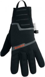 Перчатки SIMMS Windstopper Flex Glove цв.black р-р M(Камбоджа)