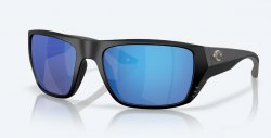 Очки поляризац.COSTA DEL MAR Finlet matte black/blue mirror 580 стекло(США)