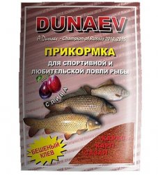 Прикормка DUNAEV Карп слива 0,9кг(Россия)
