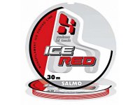 Леска SALMO Hi Tech Ice цв.red 30м 0,15мм(Латвия)