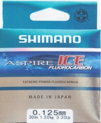 Леска SHIMANO Fluorocarbon Aspire Ice 30м 0,145мм(Япония)