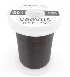 Нить монтажная VEEVUS GSP 50 den 75м цв.G01(Дания)