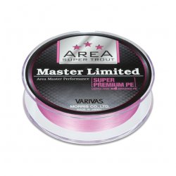 Шнур VARIVAS Super Trout Area Master Super Premium X4 цв.pink 75м р-р 0,175, 0,06мм(Япония)