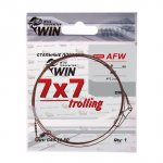 Поводок WIN 7х7 Surfstrand Micro Ultra AFW Trolling 28кг 50см(Россия)