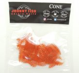 Приманка JOHNNY FISH Cone 25 цв.20 20шт.(Россия)