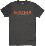 Футболка SIMMS Logo цв.charcoal heather р-р L(Эль-Сальвадор)