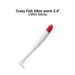 Виброхвост CRAZY FISH Vibro Worm Float 3,4'' 8,5см цв.59 RH кальмар 5шт.(Гонконг)