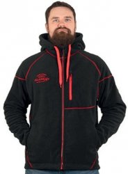 Куртка ALASKAN Blackwater флис с капюшоном цв.черный р-р XXL(Китай)