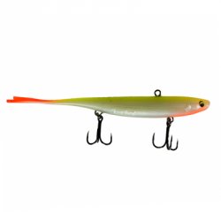 Зимний слаг JIG IT Whale Tail 110мм 17гр. цв.001 Clown(Китай)