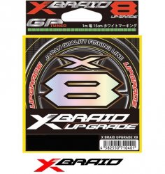 Шнур YGK X-Braid Upgrade X8 цв.green 150м р-р 1,5, 0,205мм(Япония)