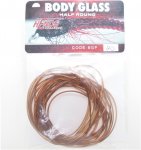 Материал для тела HENDS Body Glass Half Round 1,2мм цв.beige BGP-40(Чехия)