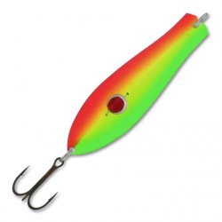 Блесна кол. KUUSAMO Professor №2 90 26гр. бусинка цв.GR/FYe/FR-S UV(Финляндия)