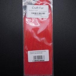 Синтетическое волокно BFA Craft Fur цв.red(Китай)