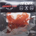 Твистер JOHNNY FISH Teaser 35 цв.01 20шт.(Россия)
