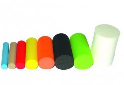 Заготовка для поппера WAPSI Foam Cylinders poppers 3/4 цв.tan 4шт.(США)