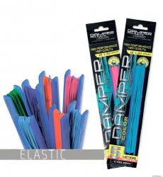 Резина штекерная COLMIC Color Damper 5м 0,9мм цв.blue(Индия)