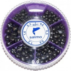 Набор грузил SALMO Soft 6 секц.0,3-1,6 100гр. арт.1006-003(Россия)