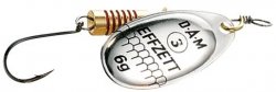 Блесна вращ. DAM Effzett Spinner Single Hook 3гр. цв.silver 5120-401(Польша)