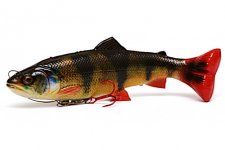 Приманка SAVAGE GEAR 4D Line Thru Pulsetail Trout 160 SS цв.perch(Китай)