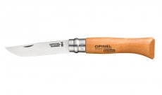 Нож OPINEL №8 VRN Carbon Tradition(карбоновая сталь, рукоять бук, лезвие 8,5см)(Франция)