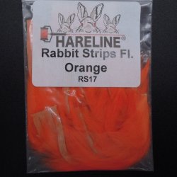 Мех кролика HARELINE цв.fluo orange(США)