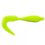 Твистер OJAS Sorry Zander 23 цв.chartreuse fluo 8шт.(Россия)