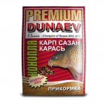 Прикормка DUNAEV-PREMIUM Карп-Сазан-Карась конопля 1кг(Россия)