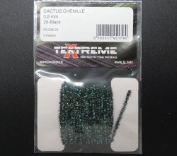 Синель TEXTREME Cactus 0,8мм цв.20 black(Италия)