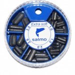 Набор грузил SALMO Extra Soft малый 5 секц.1,0-3,5 60гр. арт.1005-S005(Россия)