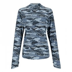 Термофутболка жен. SIMMS BugStopper Solarflex Hoody LS цв.shroud selvedge р-р L(Китай)
