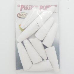 Заготовка для поппера WAPSI Soft Saltwater poppers 2 цв.white 10шт.(США)