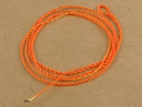 Подлесок Furled Leader HENDS Czech Nymph 40см 1,5 ft 3x цв.fluo orange(Чехия)