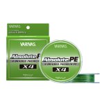 Шнур VARIVAS Absolute PE X4 цв.green 150м р-р 0,4, 0,104мм(Япония)