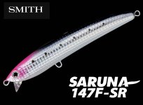 Воблер SMITH Saruna 147 F-SR цв.03(Япония)