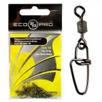 Вертлюг с застежкой ECOPRO Impressed Rolling Swivel with Insurance Snap EP-305 №05 10шт.(Китай)