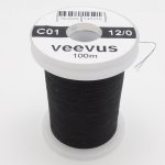 Нить монтажная VEEVUS 12/0 100м цв.C01(Дания)