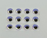 Глаза эпокс. HARELINE Mirage Dome 3/8 MD38 20шт.(США)