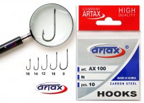 Крючки ARTAX AX 100 №14 10шт.(Корея)