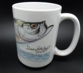 Кружка керамическая ANGLERS IMAGE цв.tarpon(США)