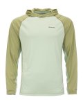 Термофутболка SIMMS BugStopper Solarflex Hoody LS цв.lt.green/sage heather р-р M(Китай)