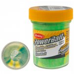 Паста форелевая BERKLEY Powerbait Double Glitter Twist 1105520 50гр. цв.SGrn/White/Syel(США)