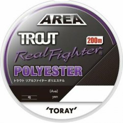 Леска TORAY Trout Real Fighter Polyester 200м 0,117мм(Япония)