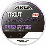 Леска TORAY Trout Real Fighter Polyester 200м 0,117мм(Япония)