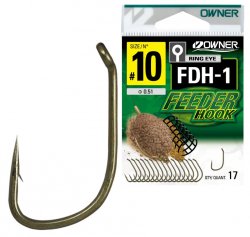 Крючки OWNER 56941 FDH-1 Brown №12 17шт.(Япония)