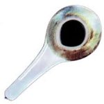 Глаза эпокс. PRO SPORTFISHER Pro 3D Tapped Eyes 8мм цв.Silver/Yellow 22шт.(Норвегия)