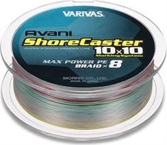 Шнур VARIVAS Shore Caster Power X8 200м р-р 0,8, 0,148мм(Япония)