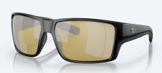 Очки поляризац.COSTA DEL MAR Reefton Pro matte black/sunrise silver mirror 580 стекло(США)